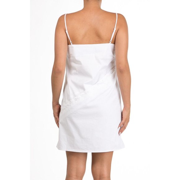 Women's Stay Chic & Comfortable in this Casual Cross Detailed Button Dress - Picture 7 of 16